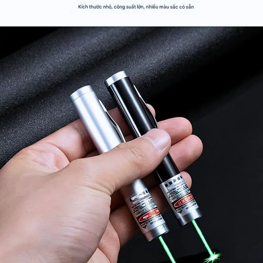 Bút Laser Laze Mini Tia Xanh Lá Sạc Micro 9 Cm 7 but laser mini kan 202ls tia xanh lá