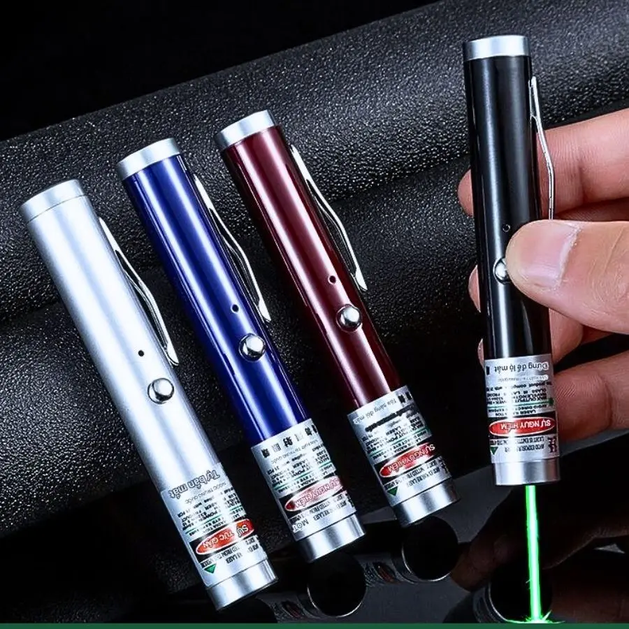 Bút Laser Laze Mini Tia Xanh Lá Sạc Micro 9 Cm 10 but laser mini kan 202ls tia xanh lá