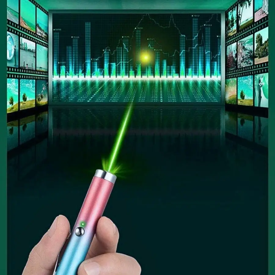 Bút Laser Tia xanh lá Dài 9cm Sạc Type C 3 den laser tia xanh lá kan 206