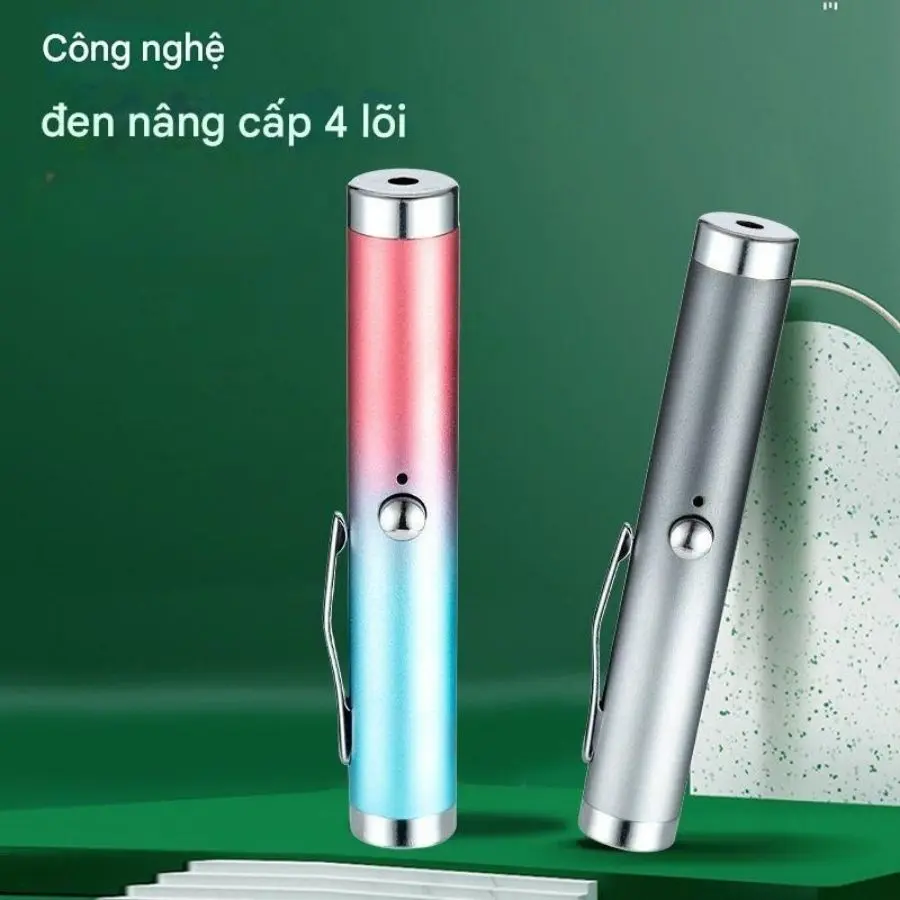 Bút Laser Tia xanh lá Dài 9cm Sạc Type C 5 den laser tia xanh lá kan 206