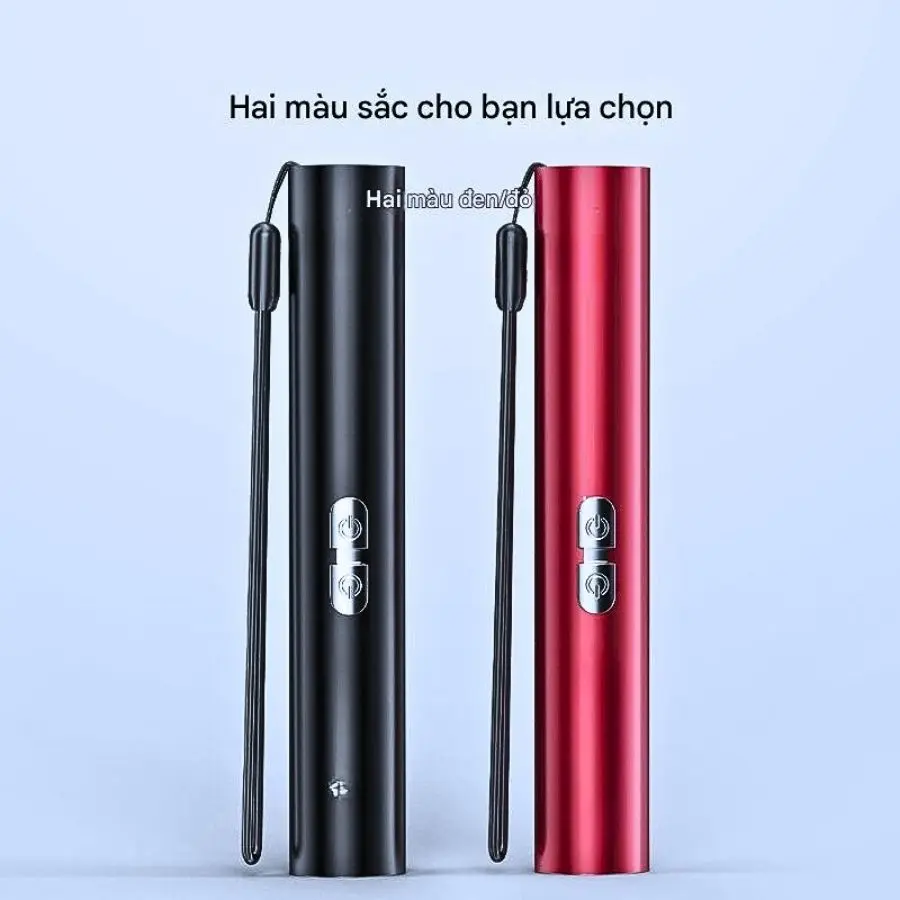 Đèn Laser Laze Kan 313LS 2 Tia Xanh Đỏ Sạc Type C 9 den laser 2 trong 1 313ls