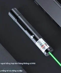 Bút Laser Laze Kan 713LS Tia Xanh Lá 10cm Sạc USB 16 den laser kan 713 tia xanh la sac usb mini