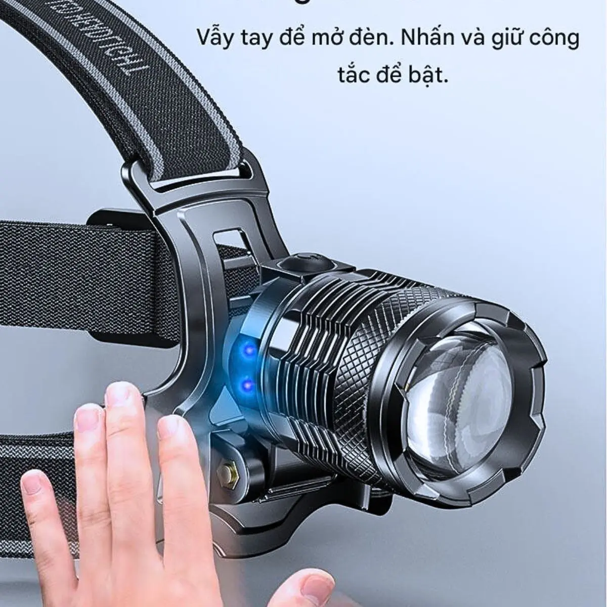 ĐÈN PIN ĐỘI ĐẦU SMILING SHARK TD-8018C (P100 / M77) 10 ĐÈN PIN ĐỘI ĐẦU SMILING SHARK TD-8018C (P100 / M77)
