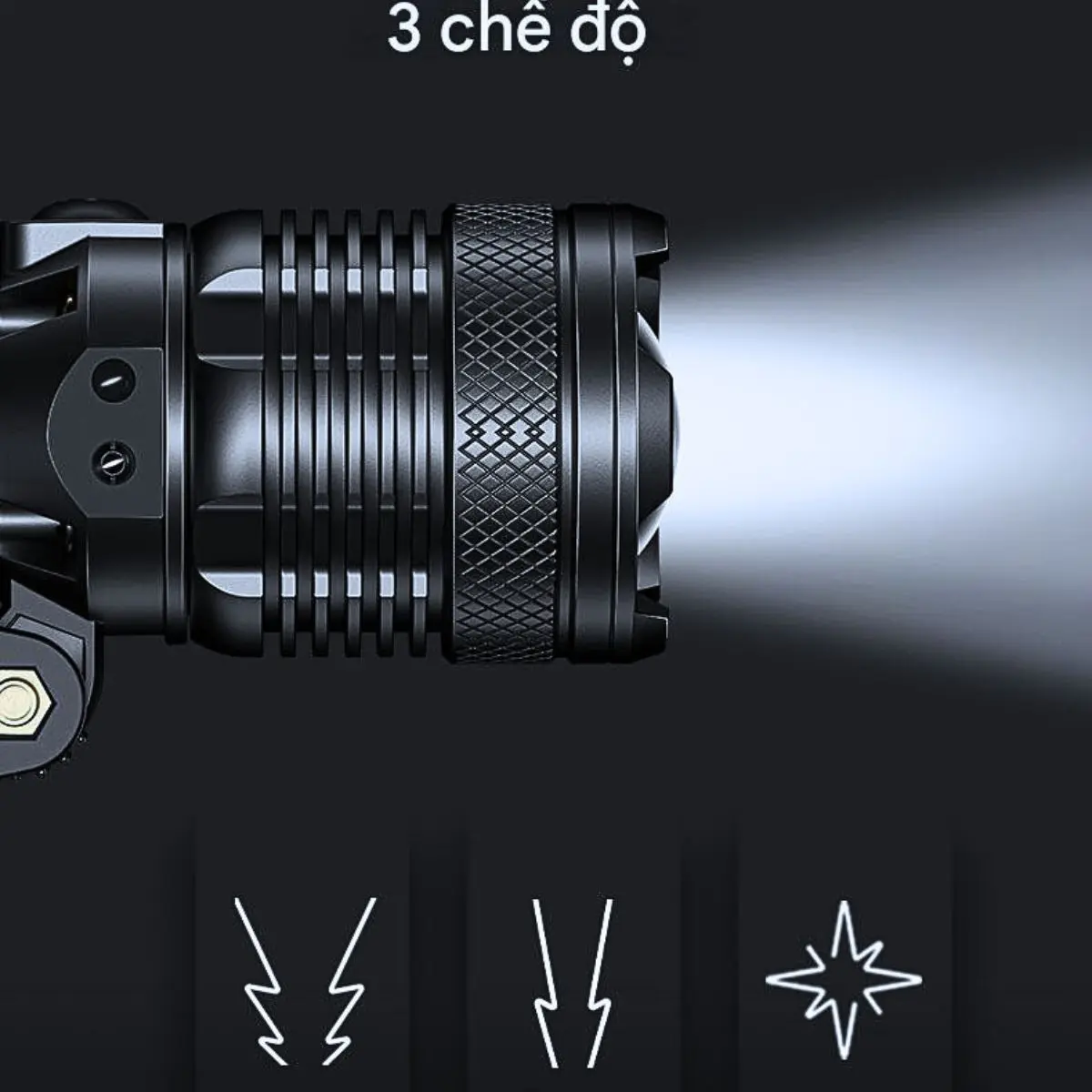 ĐÈN PIN ĐỘI ĐẦU SMILING SHARK TD-8018C (P100 / M77) 11 ĐÈN PIN ĐỘI ĐẦU SMILING SHARK TD-8018C (P100 / M77)
