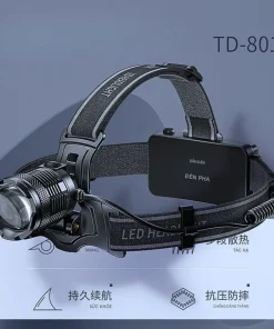 ĐÈN PIN ĐỘI ĐẦU SMILING SHARK TD-8018C (P100 / M77) 16 ĐÈN PIN ĐỘI ĐẦU SMILING SHARK TD-8018C (P100 / M77)