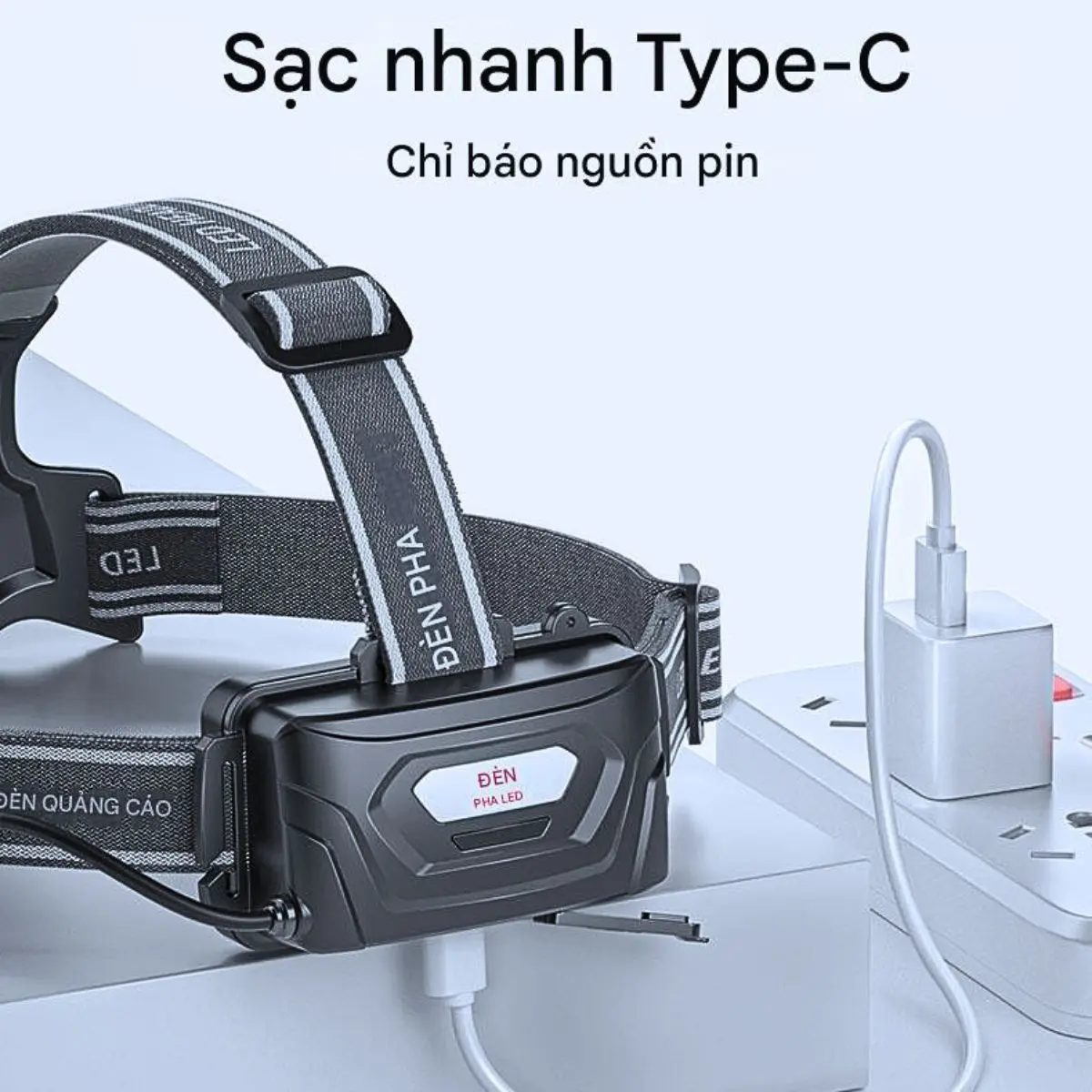 ĐÈN PIN ĐỘI ĐẦU SMILING SHARK TD-8018C (P100 / M77) 9 ĐÈN PIN ĐỘI ĐẦU SMILING SHARK TD-8018C (P100 / M77)