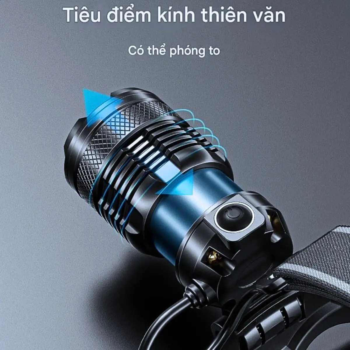 ĐÈN PIN ĐỘI ĐẦU SMILING SHARK TD-8018C (P100 / M77) 12 ĐÈN PIN ĐỘI ĐẦU SMILING SHARK TD-8018C (P100 / M77)