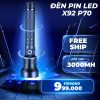 ĐÈN PIN LED CẦM TAY SMILING SHARK X92 (P70 / P50) - SIÊU SÁNG