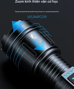 ĐÈN PIN LED SMILING SHARK SD-5407 (Lõi M60)
