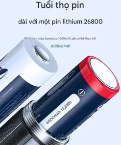 ĐÈN PIN LED SMILING SHARK SD-5407 (Lõi M60)