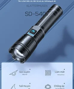 ĐÈN PIN LED SMILING SHARK SD-5407 (Lõi M60)