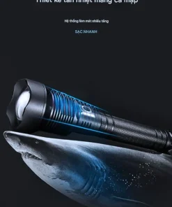 ĐÈN PIN LED CẦM TAY SMILING SHARK X92 (P70 / P50) - SIÊU SÁNG