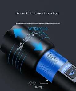 ĐÈN PIN LED SMILING SHARK SD-5225 (Laser trắng M80) 5500MH