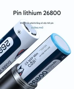 ĐÈN PIN LED SMILING SHARK SD-5225 (Laser trắng M80) 5500MH