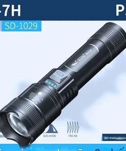 den pin SD1029 6000lm Sạc Type-C