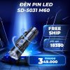ĐÈN PIN LED SMILING SHARK SD-5031( M60) - NHỎ GỌN, SIÊU SÁNG, ĐA NĂNG ĐẾN BẤT NGỜ 2 ĐÈN PIN LED SMILING SHARK SD-5031 (P100 / M60)