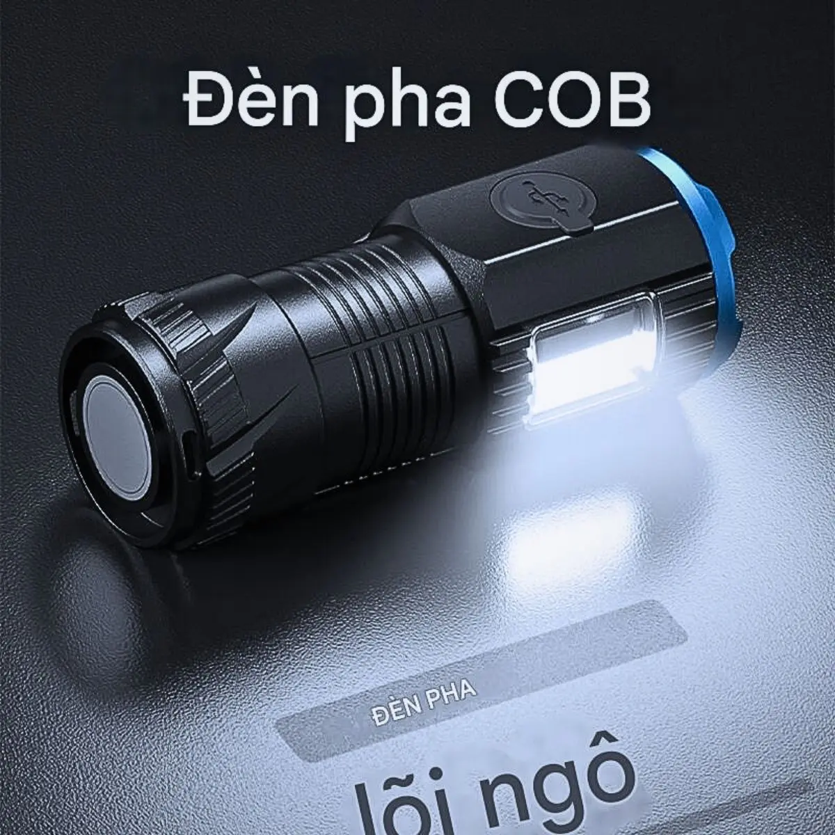 ĐÈN PIN MINI ĐA NĂNG SMILING SHARK SD-1026 (3xT20 + COB) 11 ĐÈN PIN MINI ĐA NĂNG SMILING SHARK SD-1026