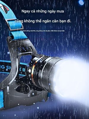 Đèn Pin Đội Đầu Smilling Shark p70 k225 Mini Siêu Sáng
